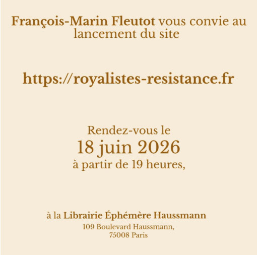 François Fleutot au 109 Bd Haussmann